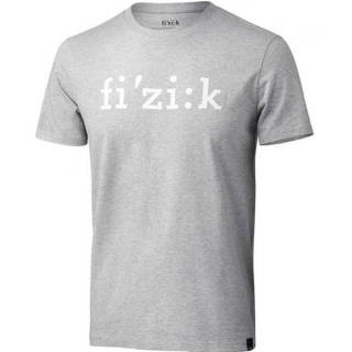 Fizik Gray Logo triko s krátkým rukávem