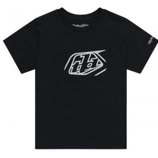 Troy Lee Designs Badge Black triko s krátkým rukávem