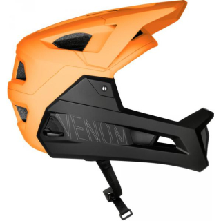 Přilba Force Venom downhill, oranžovo-černá L-XL