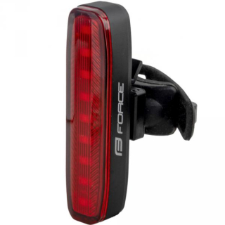 blikačka zadní Force Pipe 50LM 9x LED, USB