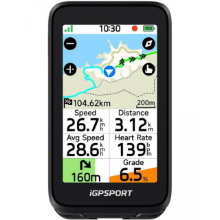 iGPSport BiNavi Air computer s GPS navigací