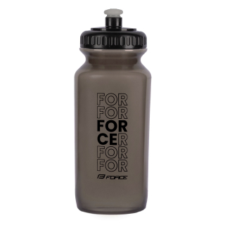 láhev FORCE DAILY 0,5 l, transparentní černá-černá
