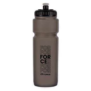 láhev FORCE DAILY 0,75 l,transparentní černá-černá