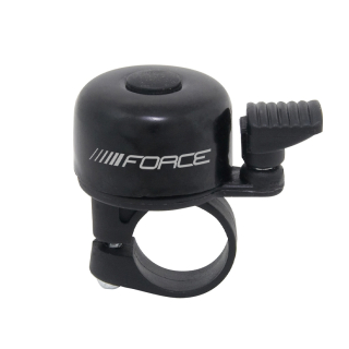 zvonek F MINI Fe/plast 22,2mm paličkový, černý