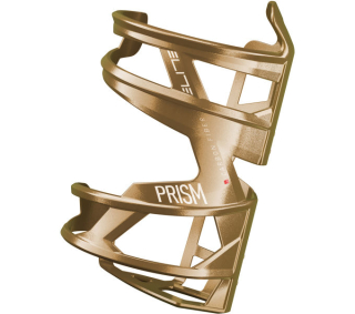ELITE košík PRISM LEFT Carbon 22' zlatý metalický/bílý