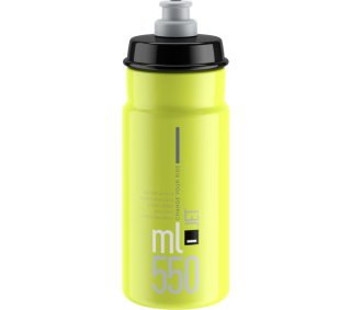ELITE láhev JET 22' žlutá fluo/černé logo, 550 ml