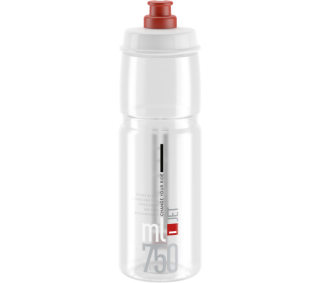 ELITE láhev JET 22' čirá/červené logo, 750 ml