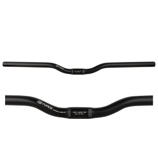 řídítka F BASIC H8.2 prohlé 25,4/620mm Al,črn. mat
