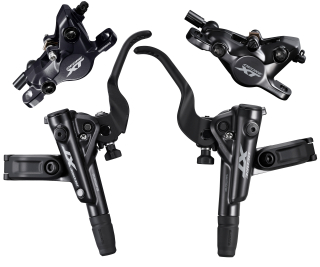 SHIMANO kot brzd-set XT BR-M8100+BL-M8100 před+zad/levá+pravá J-kit (BL) bez adapt polymer + chl BH9