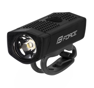 světlo přední FORCE DOT 300LM USB, černé