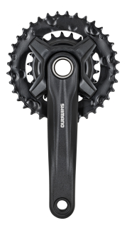 kliky MTB FCMT210 36/22 černé 175 integrovaná osa