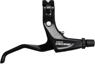 SHIMANO brzd. páka DEORE BL-T610 pro V-brzdu levá 2 prstá černá