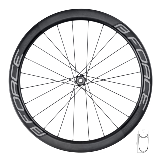 kolo zadní siln. F. TEAM SP KARBON DISC 50 plášť.