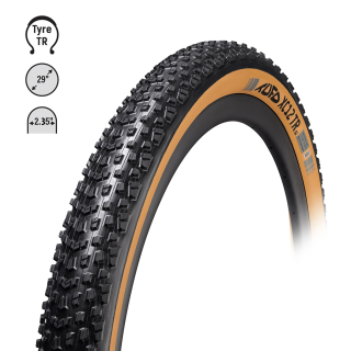 plášť TUFO MTB XC12 TR 29"x2,25,kevlar,bezduš.béž.