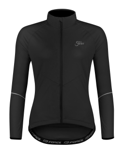 bunda FORCE ARROW LADY softshell, černá S