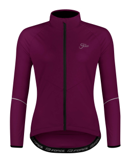 bunda FORCE ARROW LADY softshell, fialová