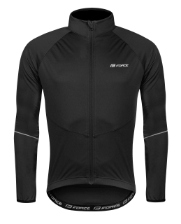 bunda FORCE ARROW softshell, černá XXS
