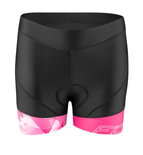 kraťasy F MINI LADY do pasu s vl, černo-růžové L