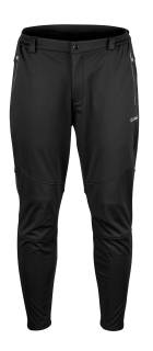 kalhoty FORCE STORY softshell volné, černé