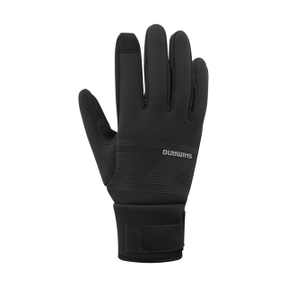 SHIMANO WINDBREAK THERMAL rukavice (5-10°C), černá, L
