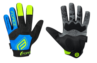 rukavice FORCE MTB AUTONOMY, černo-modré L