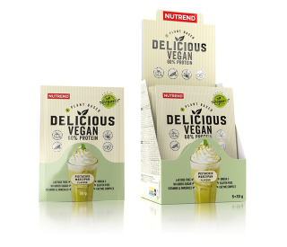 DELICIOUS VEGAN PROTEIN 5x30 g pistácie+marcipán