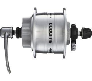 SHIMANO dynamo nába DH-3D32-NT 6V 3.0W 36 děr na matky pro kot brzdu 6 šroubů