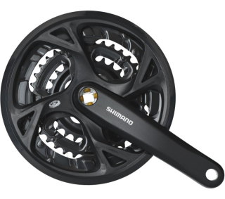 SHIMANO kliky ACERA FC-M371 4hran 3x9 170 mm 48x36x26z s krytem černé