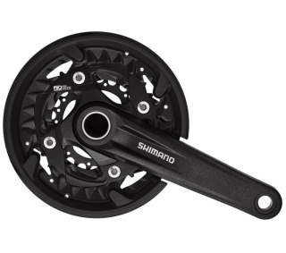 SHIMANO kliky DEORE FC-MT500 integr.klika 3x10 175 mm 40x30x22z bez BB misek s krytem