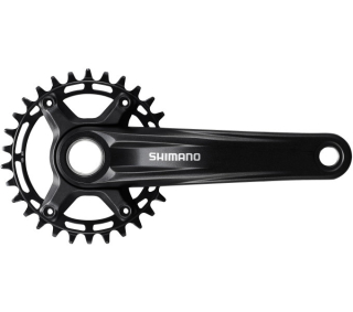 SHIMANO kliky DEORE FC-MT510-1 integr.klika 1x12 175 mm 34z černá bez misek bal