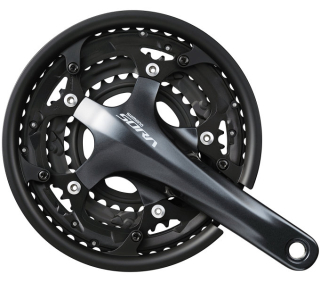 SHIMANO kliky SORA FC-R3030 integr.klika 3x9 170 mm 50x39x30z bez BB misek s krytem