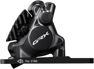 SHIMANO brzda GRX BR-RX820 kotouč přední flat mount polymer L05A + chladič pro 140/160 RT bal