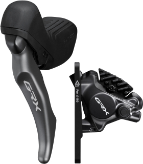 SHIMANO kot brzd-set GRX BR-RX820-KIT přední/ST-RX820(L) FLAT MOUNT polymer+chladič SMBH90/1000mm pr