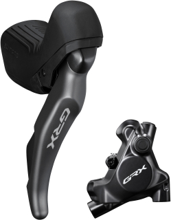 SHIMANO kot brzd-set GRX BR-RX820-KIT zadní/ST-RX820(R) FLAT MOUNT polymer+chladič SMBH90/1700mm bal