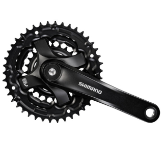 SHIMANO kliky TOURNEY FC-TY501 4hran 3x6/7/8 175 mm 42x34x24z bez krytu černé