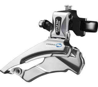 SHIMANO přesmykač ALTUS FD-M313 MTB pro 3x8/7 obj. 34,9/31,8 + 28,6 Down-swing dual pull 42/48 z