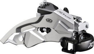 SHIMANO přesmykač ALTUS FD-M370 MTB pro 3x9 obj. 34,9/31,8 + 28,6 Top-swing dual pull 44/48 z