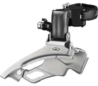 SHIMANO přesmykač ALTUS FD-M371 MTB pro 3x9 obj. 34,9/31,8 + 28,6 Down-swing dual pull 44/48 z