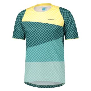 SHIMANO FUJIMI dres s krátkým rukávem, pánský, mustard yellow, L