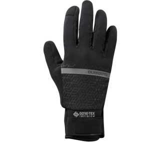 SHIMANO W's INFINIUM INSULATED rukavice, dámské (0-5°C), černá, L
