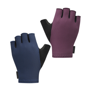 SHIMANO GRAVEL rukavice, pánské, denim/wine, M
