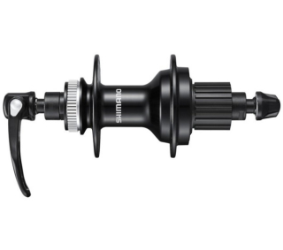 SHIMANO nába zadní MTB-OTHERS FH-MT500 kotouč (CL) 12 rychl 32 děr osa:135mm černá RU: 168 mm bal