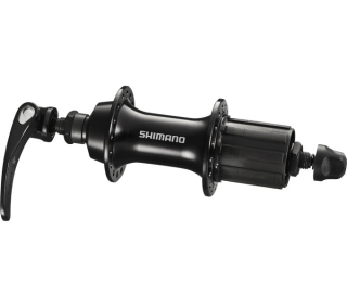 SHIMANO nába zadní SORA FH-RS300 pro ráfkovou brzdu 8/9/10 rychl 32 děr RU: 162 mm černá