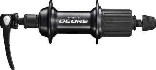 SHIMANO nába zadní DEORE FH-T610 pro ráfkovou brzdu 8/9/10 rychl 32 děr RU: 168 mm černá