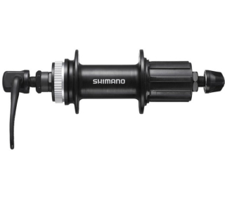 SHIMANO nába zadní TY FH-TY505-7 pro kotouč (centerlock) 7 rychl 32 děr RU: 166 mm černá bal