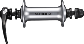 SHIMANO nába přední TIAGRA HB-RS40 pro ráfkovou brzdu 28 děr RU: 133 mm stříbrná