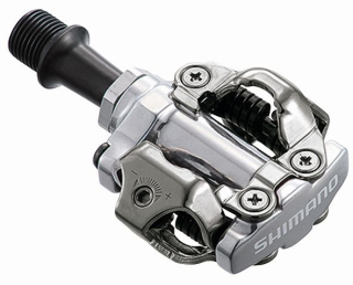 SHIMANO pedály MTB ostatní PD-M540 SPD zarážky SM-SH51 bez odrazek stříbrné