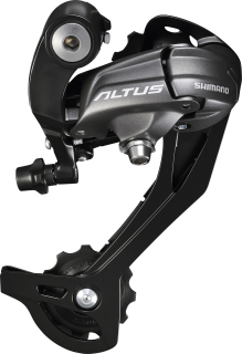 SHIMANO přehazovačka ALTUS RD-M370 SGS typ 9 rychl klasická pruž černá