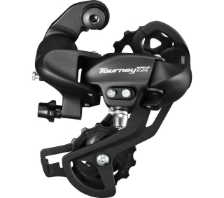 SHIMANO přehazovačka TOURNEY RD-TX80 SGS typ 7/8 rychl klasická pruž černá