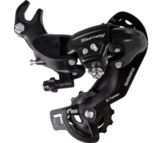 SHIMANO přehazovačka TOURNEY RD-TY300 s hákem 6/7 rychl klasická pruž bal